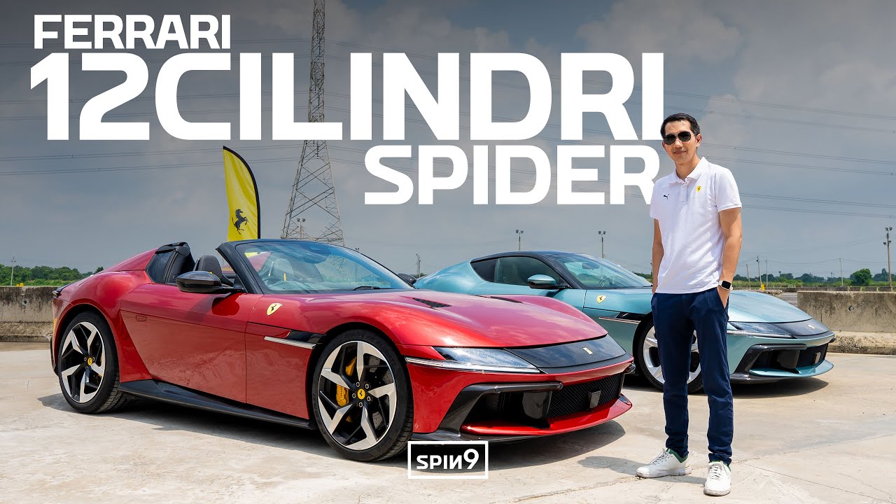 [SPIN9] ลอง Ferrari 12Cilindri Spider — สุนทรียภาพแห่งเครื่อง V12 NA ไร้ระบบอัดอากาศ
