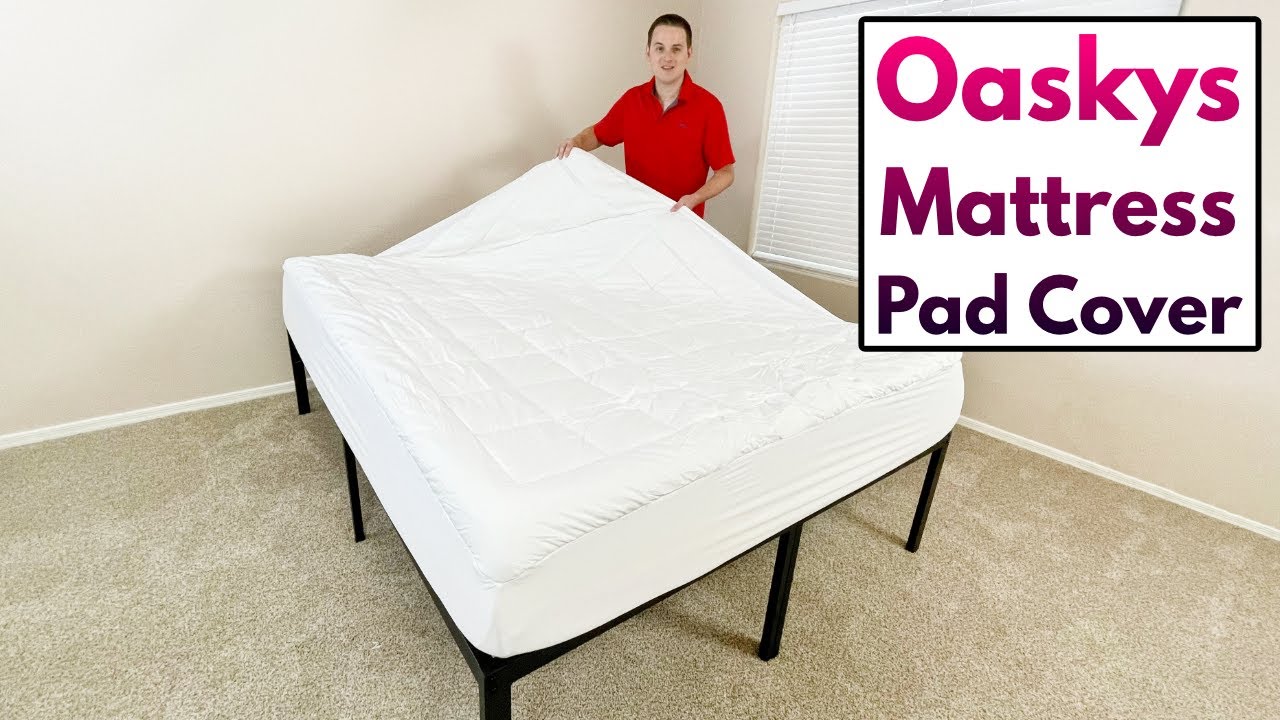 oaskys mattress pad cover cotton top