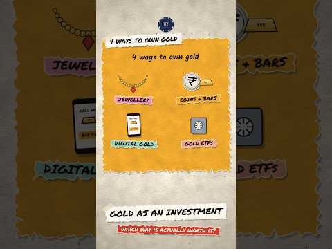 Emas sebagai investasi: perhiasan, koin, emas digital, atau ETF?