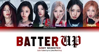 BABY MONSTER - BATTER UP (Colour Coded Lyrics Han/Rom/Ina)