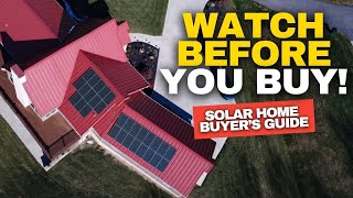 Buying a Home With Solar Panels? Heres What You NEED to Know!
Download our Solar Home Buying Checklist (no email required): https://bit.ly/416P8Gx
Buying a home with solar panels can be an exciting opportunity to save on electricity, but it comes with unique considerations. In this video, Larry and Warren break down everything you need to know before your settlement date to avoid unexpected surprises.
*START YOUR SOLAR JOURNEY HERE*
👉 Speak with a solar expert: https://bit.ly/3zidQIt
💻 Visit our Solar Learning Center for blogs, calculators, and more: https://bit.ly/4eHbN0D
🔢 Use our Solar ROI Calculator: https://bit.ly/3nJ7ThZ
0:00 Introduction
0:26 Understanding Solar Ownership Models
2:44 Assessing Solar System Performance and Maintenance
3:55 Importance of System Documentation
4:26 Understanding Warranties and Service Agreements
5:15 How Solar Affects Your Electric Bill
5:44 Financial Incentives for the New Homeowner
6:50 How to Monitor the System
7:20 Insurance Impact
7:41 Valuing a Solar System for Resale
9:16 Conclusion
********************************
Who are we?
Paradise Energy Solutions is a family-owned, full-service solar energy company. Since 2009, our team of 100+ solar experts has installed over 2,300 solar systems for businesses and homeowners throughout the mid-Atlantic region of the USA.
In addition to providing solar and battery system design and installation services, we have a team of solar maintenance technicians that diagnose and fix solar systems from small residential to large utility-scale systems and everything in between. Watch this video to learn more about who we are: https://youtu.be/mjcksqyqWxc
Learn more:
Subscribe â–¶ https://bit.ly/3qeirHu
Paradise Energy Solutions â–¶ https://www.paradisesolarenergy.com/
Facebook â–¶ https://www.facebook.com/ParadiseEnergySolutions/
Linkedin â–¶ https://www.linkedin.com/company/paradise-energy-solutions-llc/ Buying a Home With Solar Panels? Heres What You NEED to Know!