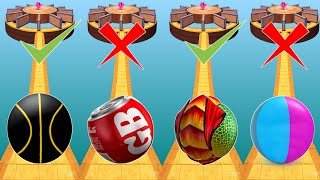 Going Balls Rolling Through Impossible Tracks🎮| Speedrun Game| Android Game
