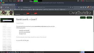 overthewire bandit walkthrough level 6-10