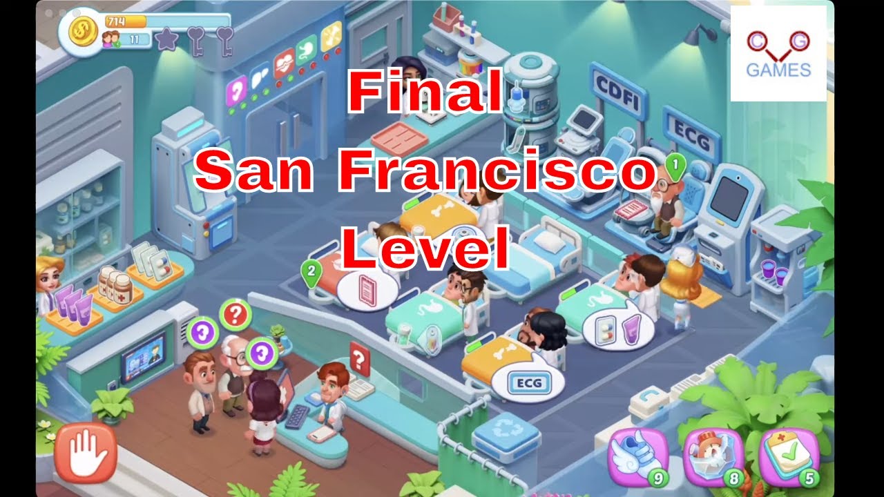 Happy Hospital Level 40 💉🩺🚑 ➖ San Francisco ➖ FULL STORY ➖ CaroGamesNL