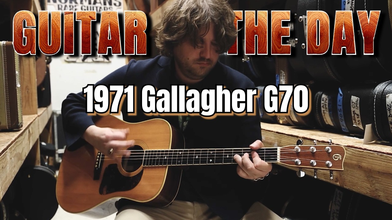 1971 Gallagher G70 | Guitar of the Day - YouTube