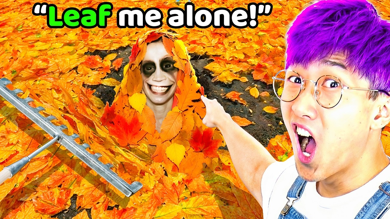 LANKYBOX Was FORCED to RAKE 1,000,000 LEAVES and DO CHORES IN REAL LIFE!?