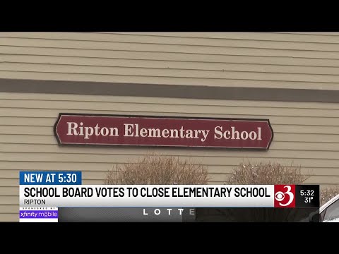 School board votes to close Ripton Elementary School