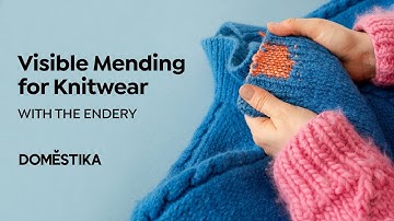 ONLINE COURSE Visible Mending: Colorful Knitwear Repair by Ellen Saville | Domestika