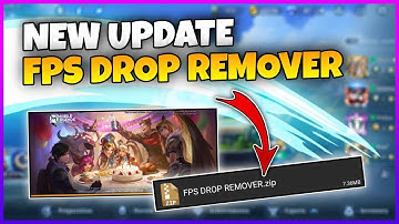 HOW TO FIX FPS DROP IN MOBILE LEGENDS USING FPS DROP REMOVER | NEW UPDATE