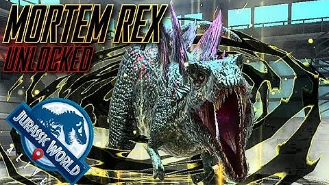 MY FIRST APEX!!! Mortem Rex Unlocked! (Jurassic World Alive)