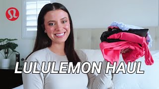 LULULEMON TRY-ON HAUL | new wunder train tank, align dress & why I love lululemon so much!