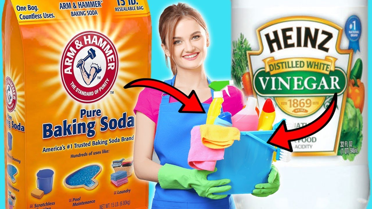 19 Brilliant Vinegar and Baking Soda Cleaning Hacks | Uses Around The ...