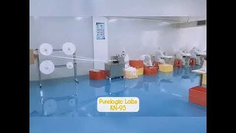 Making of Prana Air KN95 Mask in Purelogic Labs