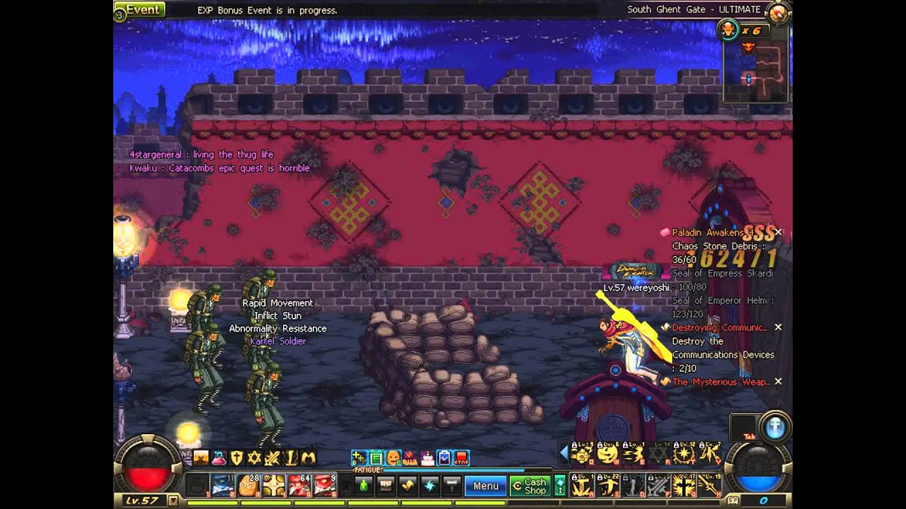 DFO global south ghent gate ultimate with battle crusader