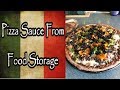 Pizza Sauce From Food Storage