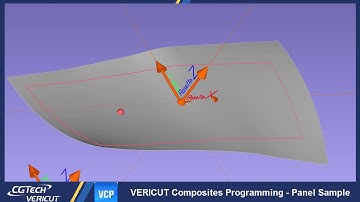 VERICUT Composites Programming and Simulation of an Accudyne Panel Sample
