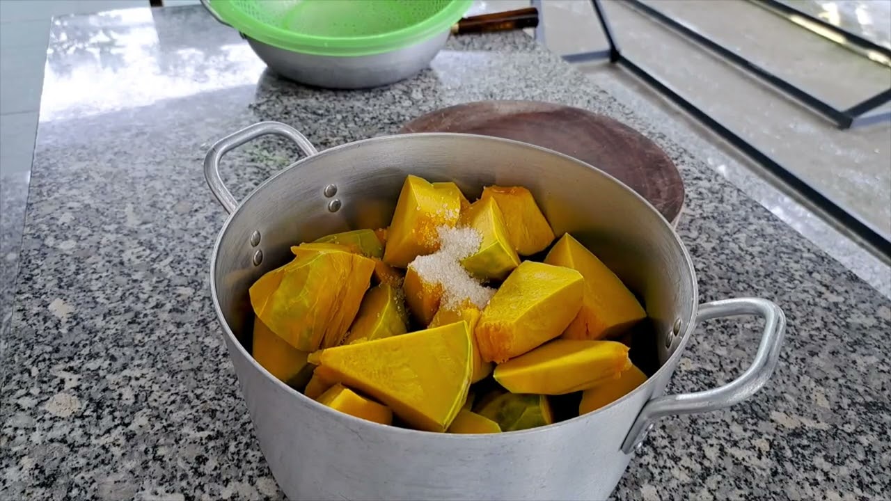 HƯỚNG DẪN CÁCH NẤU MÓN BÍ NẤU DỪA (BÍ HẦM DỪA), MÓN NGON MỖI NGÀY