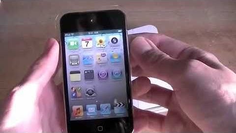 Unboxing: iPod Touch 32gb (4th Gen)