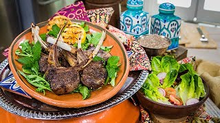 Sofia Pernas' Lamb Chops and Salad with Lemon Mustard Dressing - Home & Family Profile