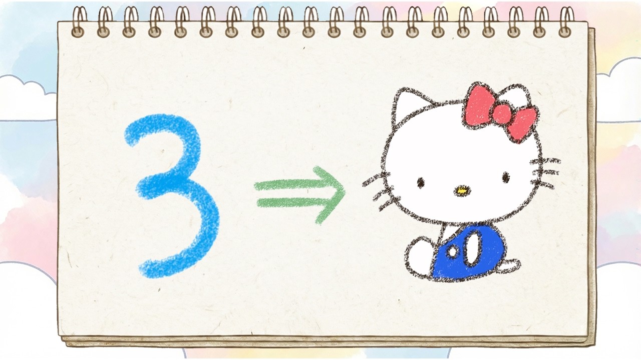 How to Draw Hello Kitty with a 