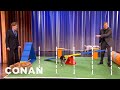 Will Ferrell's Amazing Canine Obstacle Course Demo | CONAN on TBS