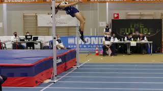 High jump technique! SUPER SLOW MOTION 120 frames per second!!! Andriy Protsenko (UKR) 232 cm