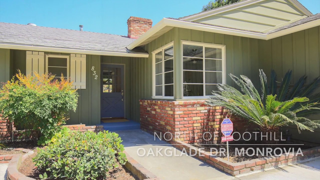 Oakglade Dr, Monrovia House for Sale YouTube