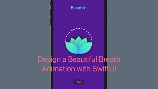 Design a Beautiful Breath Animation with SwiftUI screenshot 2