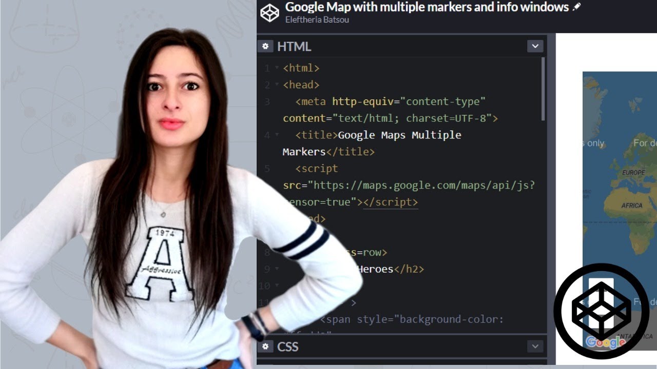 🌍Google Map with multiple markers and info windows - YouTube