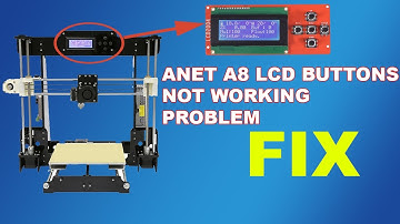 Anet A8 3d Printer LCD Buttons Not Working Problem Fix |     #3dprinterProblem #fix #fixit #anet #a8
