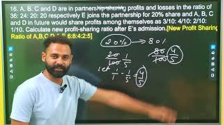 A. B. C And D Are In Partnership Sharing Profits And Losses In The Ratio Of 36 24 20 20 Respectiv