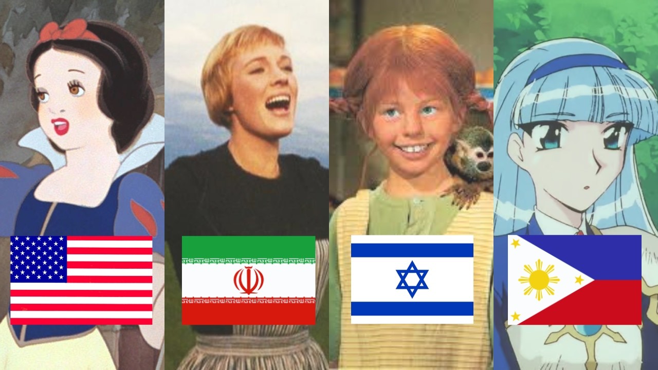 Oldest DUBBED female songs from around the world