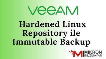 Veeam Hardened Repository ile Immutable Backup