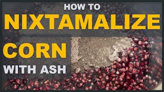 How To Nixtamalize Corn With Ash Simple Country Cooking Step-By-Step 