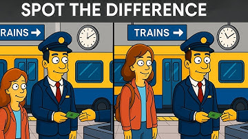 Spot the Differences | only genius can find the difference #braingame #braingame #puzzlechallenge 