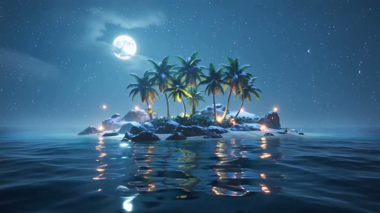 Snowfall on Dream Island – A Silent Night in Paradise 