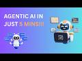 Agentic AI Basics in 5 MINS! The Future of Goal Driven Intelligence