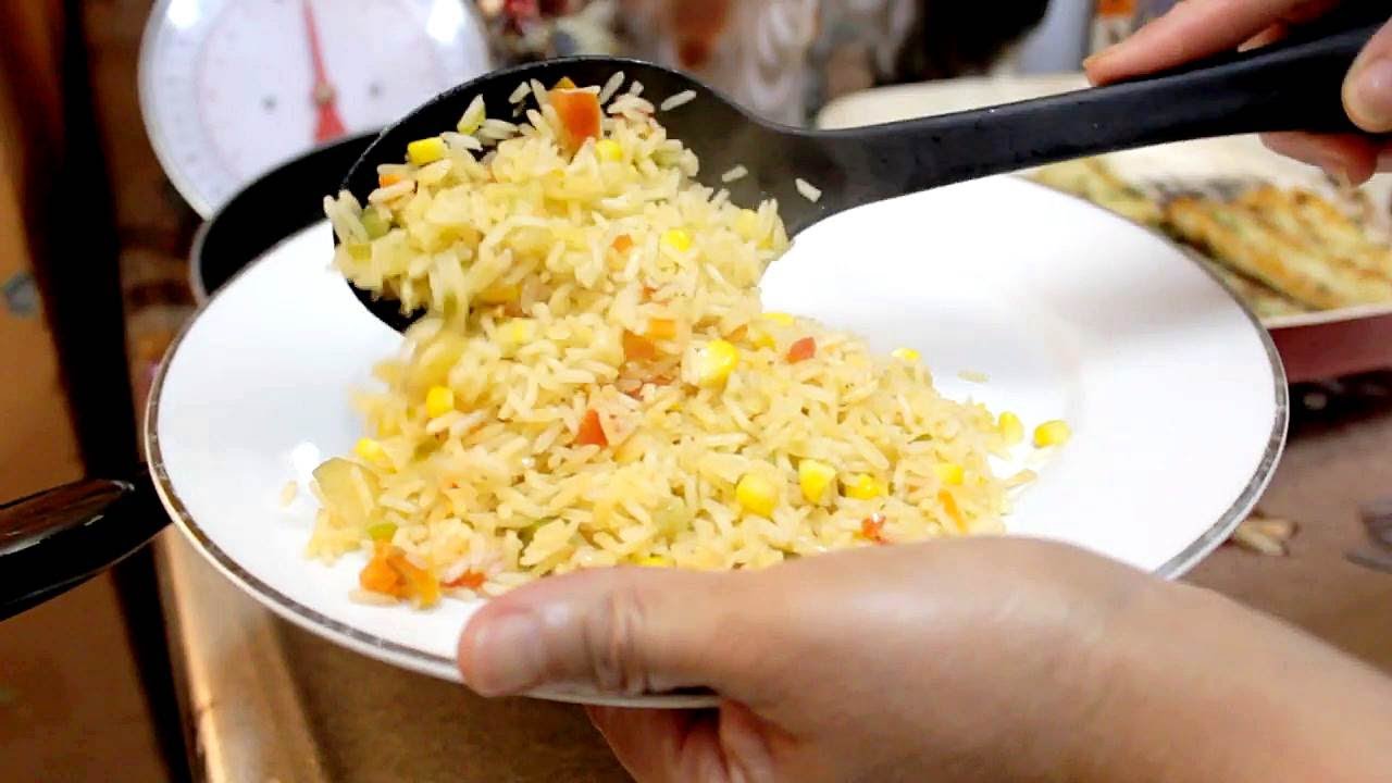 Preparando un Riquisimo ARROZ CON VERDURAS A mi Estilo