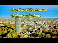 Augsburg Oberhausen Drohne Aufnahme Mai 2024