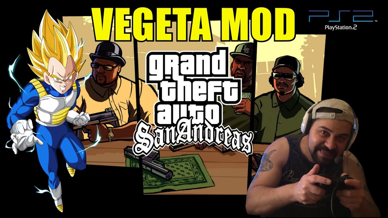 Gta San Andreas Vegeta Mod Gameplay Playstation 2 Posibilidades