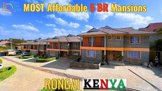 Touring 5BR Mansions in Rongai  &  its most AFFORDABLE HOMES- The best low-cost estate in 2023