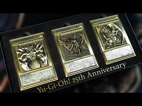 Unboxing the Stone Tablets from Ancient Egypt - YuGiOh 25th Anniversary  Egyptian God Card Relief Set
