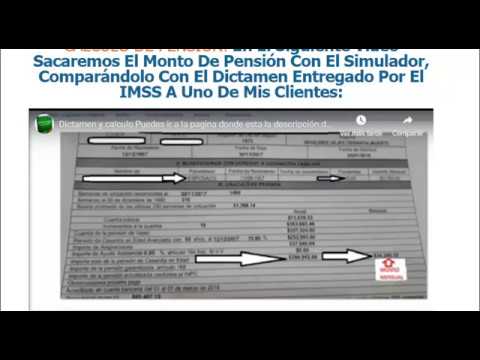 Calculo de pension de vejez