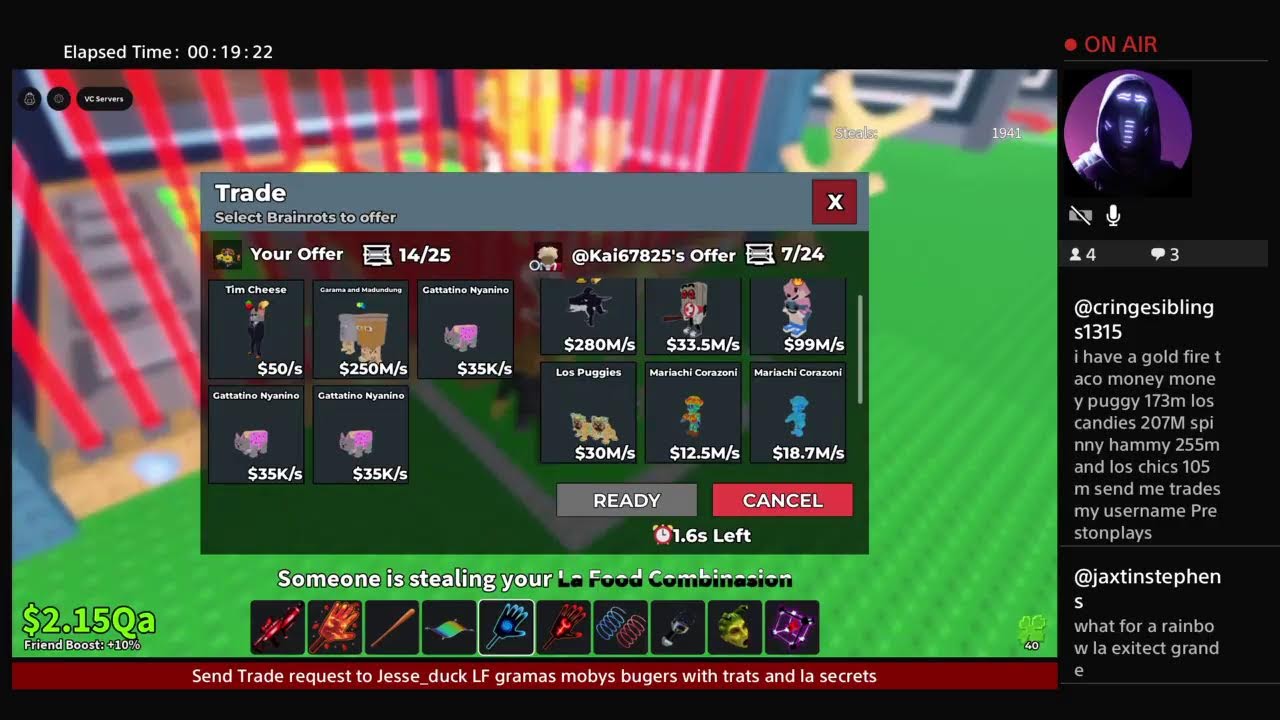 Tradeing my brainrot   join up