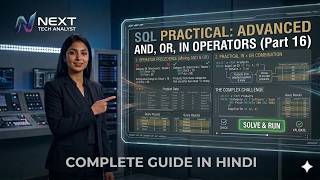 SQL Practice: AND, OR, & IN Operator Practical Questions | Part 16 | Hindi Tutorial