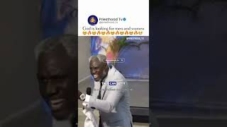 Only a man who can stand for God and serve