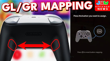 How to Map GL & GR Buttons on Switch 2 Pro Controller & Charging Grip!