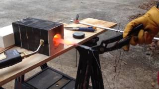 Simple Two Brick Forge