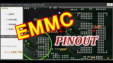 EMMC ISP PINOUT V1.0