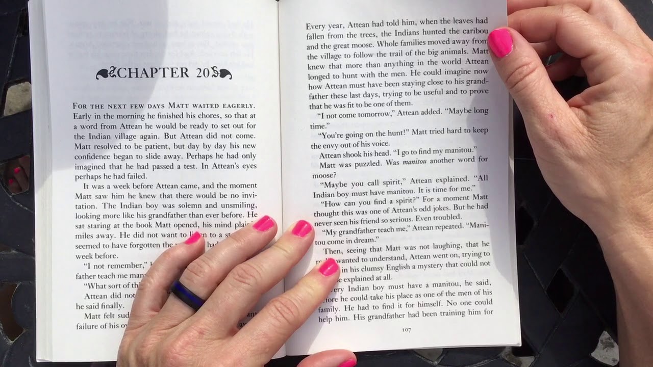 Sign of the Beaver Chapter 20 YouTube